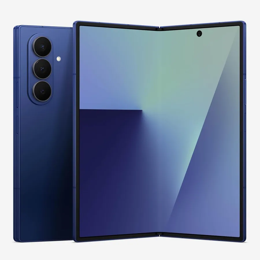 Samsung Galaxy Z Fold7 in Blue Shadow